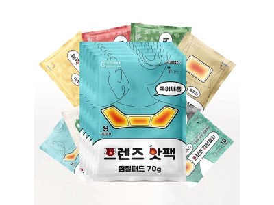 국산 프렌즈 목어깨에 붙이는 핫팩 70g 5개 찜질패드