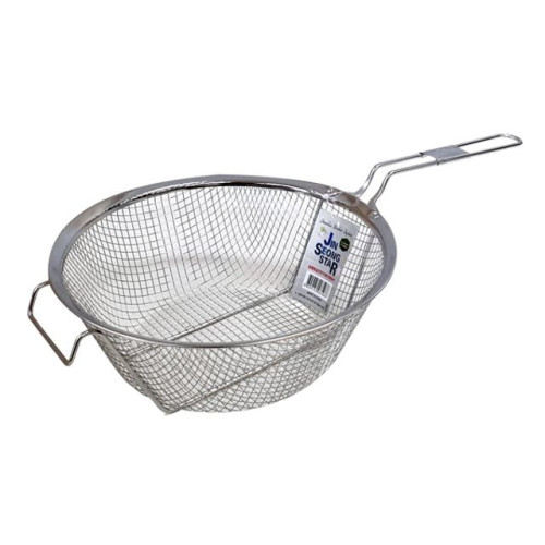 스텐 원형 튀김건지기(대)255mm