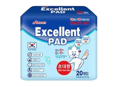 강아지 초대형 배변패드 20개입 1P 실내 소변 화장실