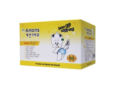 강아지 기저귀 암컷 중형견 10매입 1P 매너벨트 생리