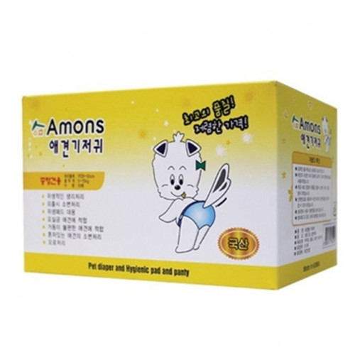 강아지 기저귀 암컷 중형견 10매입 1P 매너벨트 생리