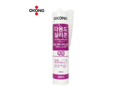 다용도 실리콘 투명 보수 용품 틈새 충진제 크랙