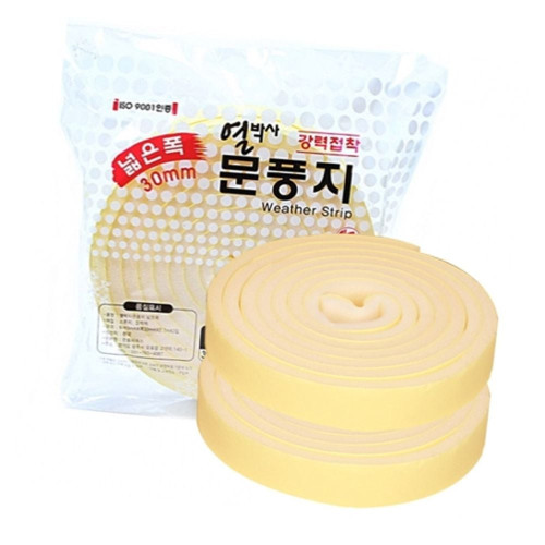 문풍지 외풍차단 3X270cm 2P 창틀 문틈 소음 차단