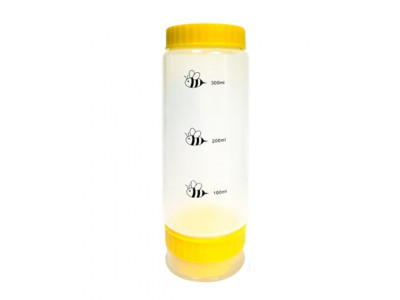 거꾸로 사용하는 꿀통 350ml 1P 소분 꿀용기 공병