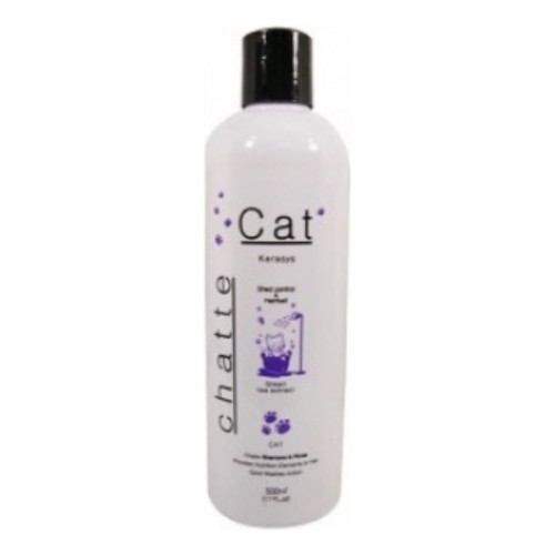 고양이 전용 목욕 샴푸/린스 (헤어볼제거용) 500ml
