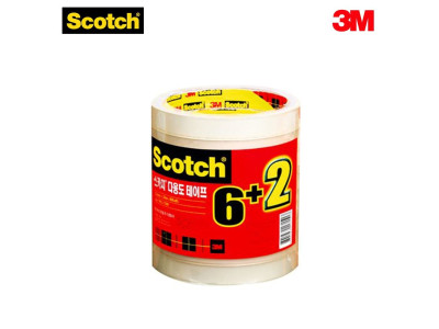 3m 스카치 다용도 테이프 리필 3인치 5028 8 롤 12mm
