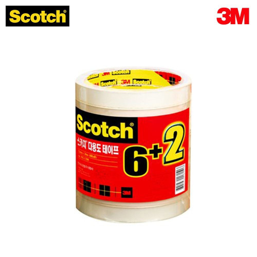 3m 스카치 다용도 테이프 리필 3인치 5028 8 롤 12mm