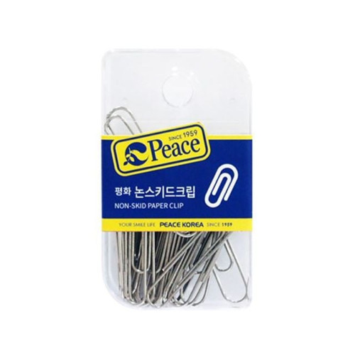 평화 논스키드 크립 핀 클립 사무용 문서클립 다용도