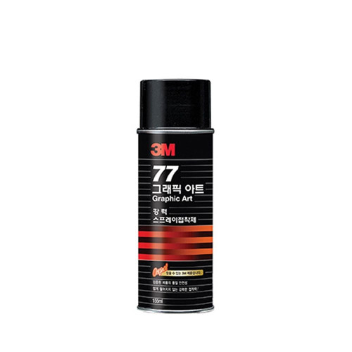 3M 스카치 77강력 고정 스프레이 접착제 8온즈(155ml)