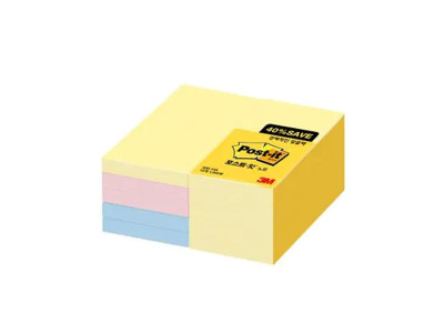 3M 포스트잇 노트 알뜰팩 656-10A (51mmx76mm)