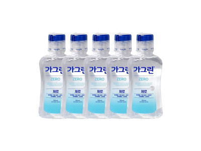 가그린 제로 100ml x 5개세트