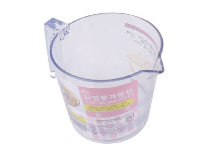라면용 물양 계량컵-500ml 라면별 눈금표시
