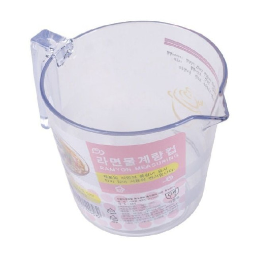 라면용 물양 계량컵-500ml 라면별 눈금표시