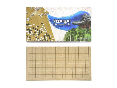 인효 접이식 양면 바둑판 장기판 12mm