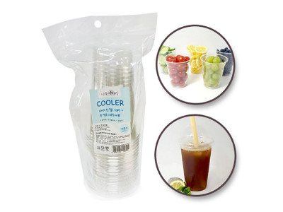 영스타 16온스 아이스컵 뚜껑세트10P 480ml 9554