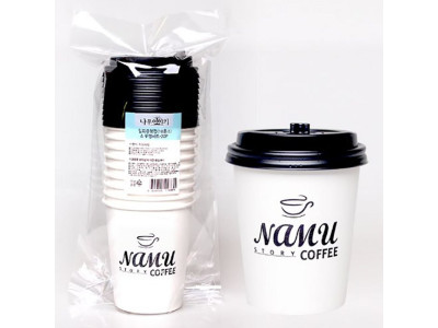 영스타 10온스 D30 D48일회용핫컵 뚜껑세트 20P 8854