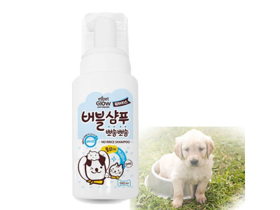 약용샴푸 독샤워 강아지샴푸린스 워터리스 버블샴푸
