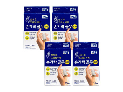 네오 특대형 손가락 골무 15p x 4개