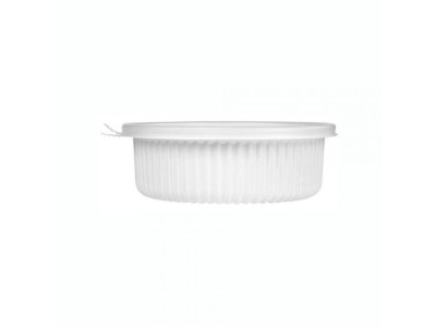 일회용 원형 탕용기 소 2.2L 25set 국포장그릇