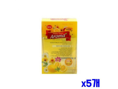 은은한 아로마겔 방향제 200g 레몬향 x5개 실내향기