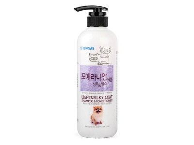 애견 피모 건강 포메라이안 전용 샴푸린스겸용 550ml
