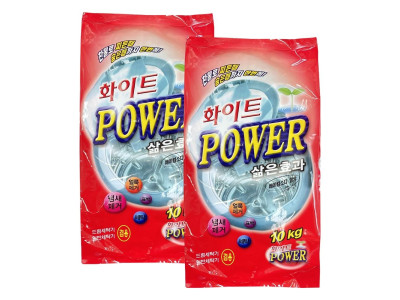 하이트파워 가루세제 10kg 2개 대용량 분말세제