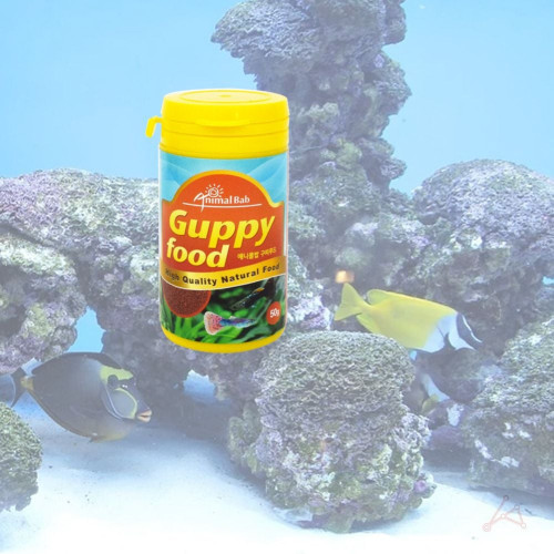 관상어사료 구피 물고기 밥 먹이 50g