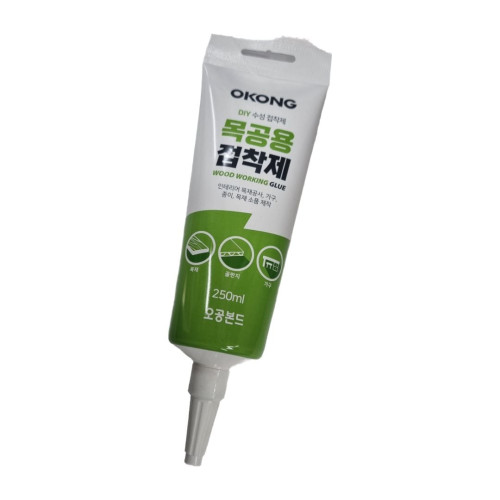 오공 수성 접착제 목공용 250ML 목공본드 골판지 가구