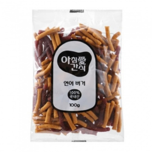아침애 연어버거 100g