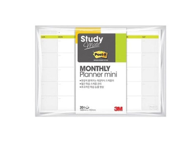 3M 스터디메이트 먼슬리플래너
