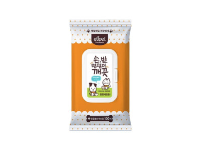 에티펫 손발 엉덩이 깨끗 도톰한 티슈 100매