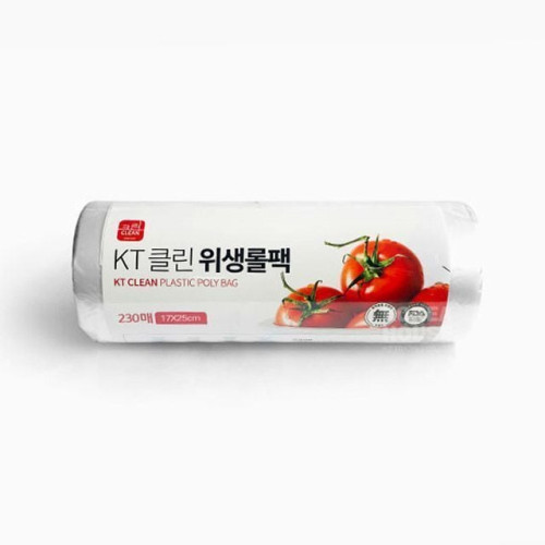 위생 롤팩 - KT클린 롤팩 230매(170X250mm)