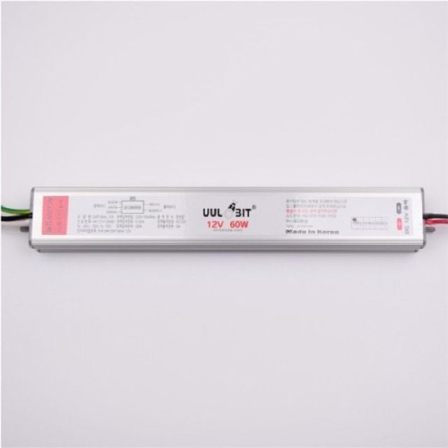 국산 SMPS 슬림 방수형 안정기 60W DC12V 울빛