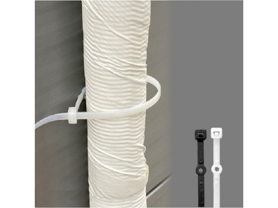 케이블타이 270mm 백색 TM-270B B타입 소포장 100개