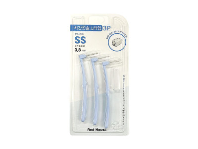 덴탈 치간칫솔 L형 3P SS