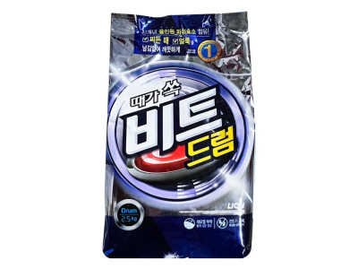 라이온 비트 드럼 세탁세제 2.5kg 리필
