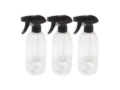 블랙분무기 600ml 투명분무기 3매1세트