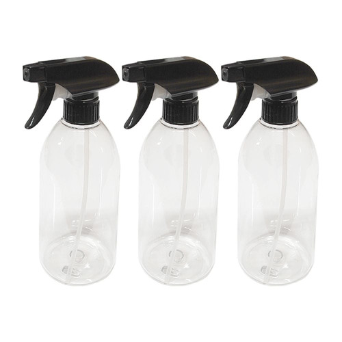 블랙분무기 600ml 투명분무기 3매1세트