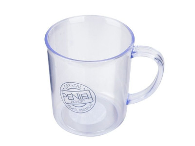 손잡이컵-중 400ml 가정 업소 물컵 쥬스컵