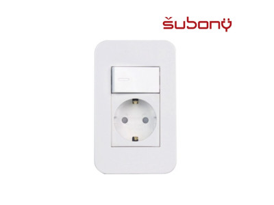 surbony 고급형 스위치내장 콘센트 플러그 교체 1구