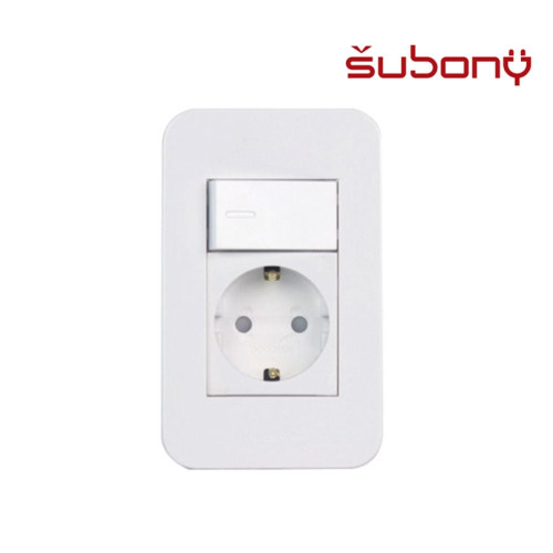 surbony 고급형 스위치내장 콘센트 플러그 교체 1구