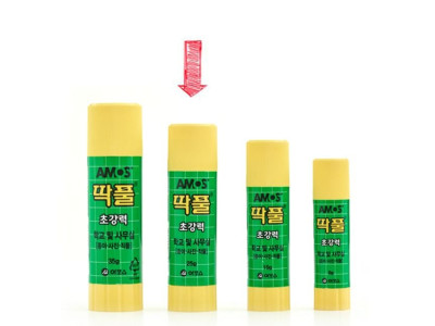 아모스 고체풀 25g 大 딱풀 낱개 문구용풀