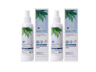 드라마 매직 풋 데오드란트 스프레이 200ml X 2개
