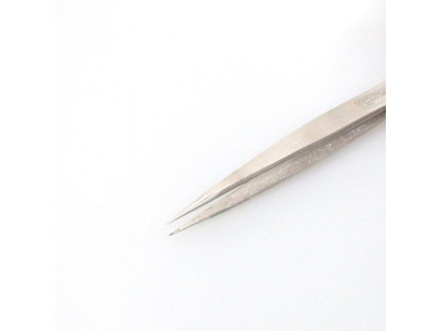 TWEEZER 정밀 핀셋 3 120mm 가는 안전 커브 무자성 용