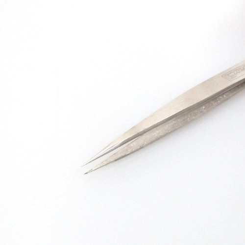 TWEEZER 정밀 핀셋 3 120mm 가는 안전 커브 무자성 용