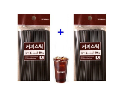 민광 아아커피스틱 12cm 280개 테이크아웃 일회용막대