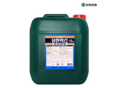 유한락스 레귤러 오리지날 말통 15KG 대용량살균 소독