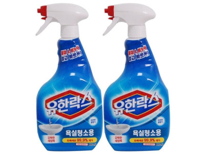 유한락스 욕실청소용 600ml 2입