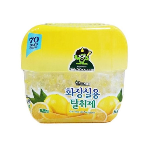 산도깨비 화장실 탈취제 300g 레몬향