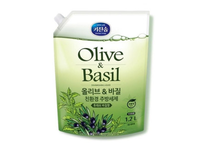 무궁화 올리브 바질 주방세제 1.2L 리필
